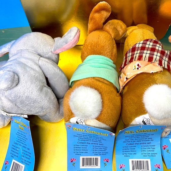 PETER RABBIT 1998 NWT PETER COTTONTAIL’S FAIRYTALE FRIENDS CVS PLUSH STUFFINS - Picture 16 of 16